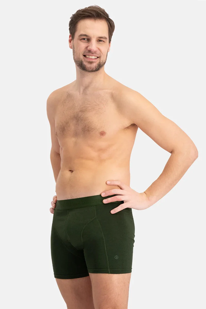 Boxer lunghi uomo antisfegamento in bamboo (set 3 pezzi) - Image 3