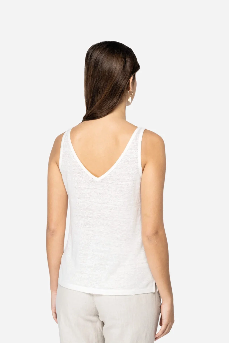 Canotta donna in lino - Image 3