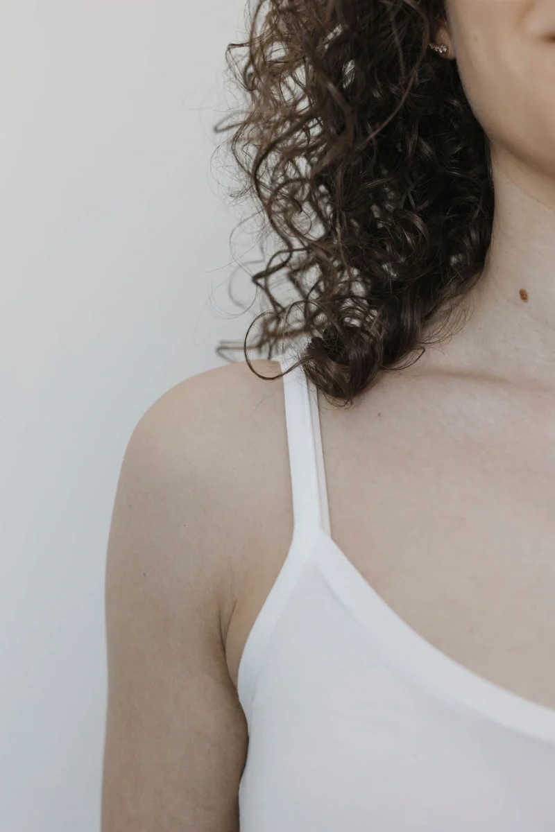 Canotta intima donna spallina sottile in Bamboo - Image 5