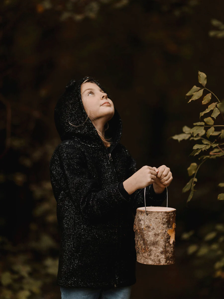 Cappotto Bambino in Lana Lurex - Image 2