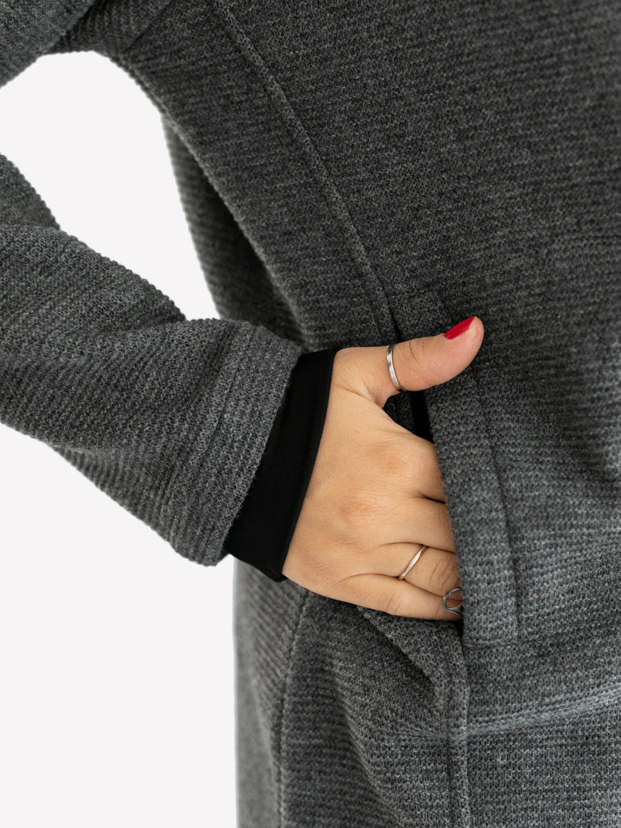 Cappotto per portare donna 3 in 1 in Lana "Abbracci" - Image 5