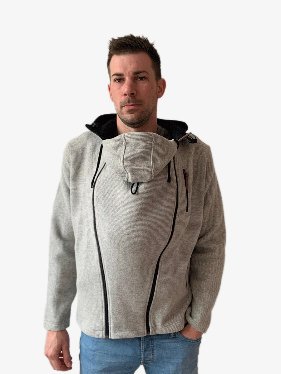 Cappotto uomo babywearing "Modello Abbracci" - Image 6