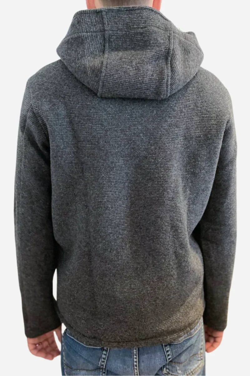 Cappotto uomo in Lana con pelliccetta - Image 5