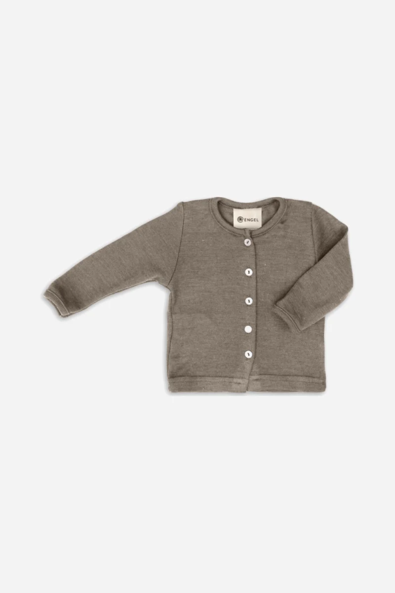 Cardigan in Lana e Seta per neonati - Image 4