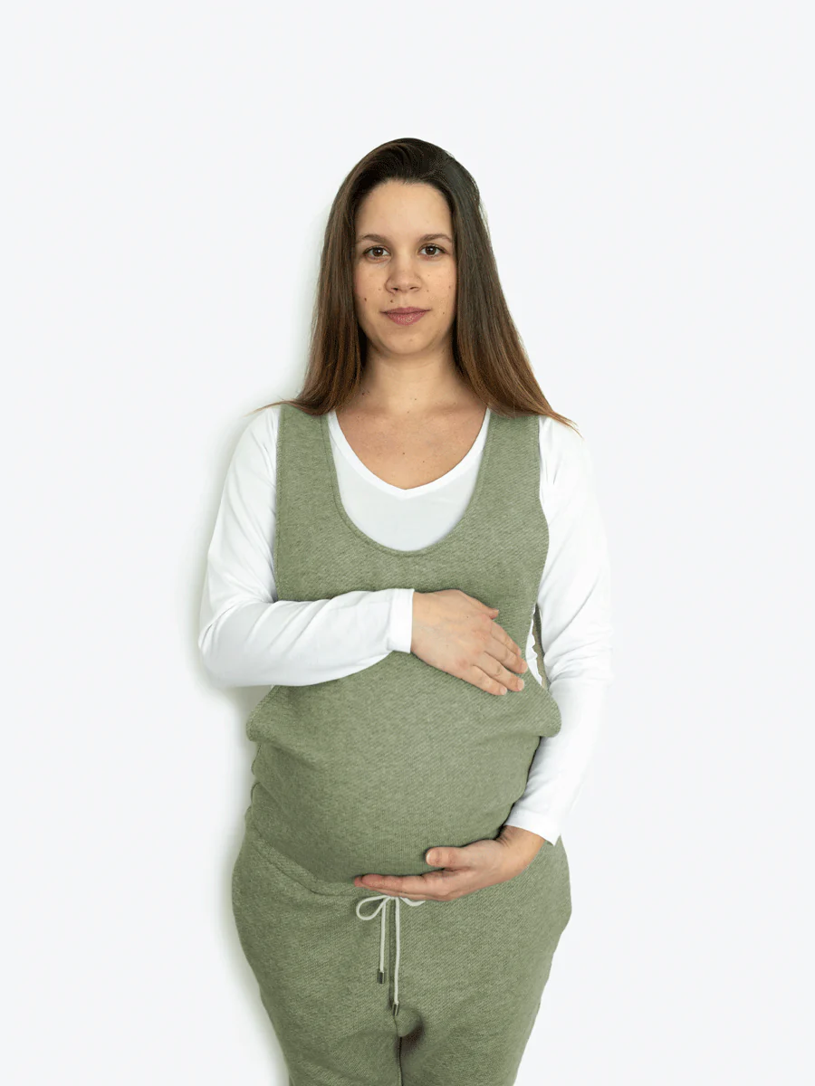 Salopette Premaman e Allattamento in cotone - Image 3