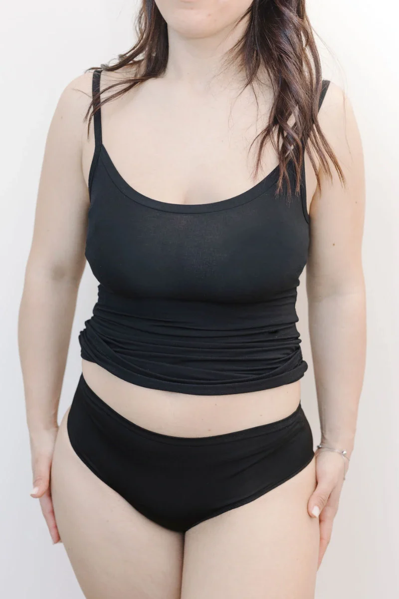 Culotte vita bassa antibatterica donna