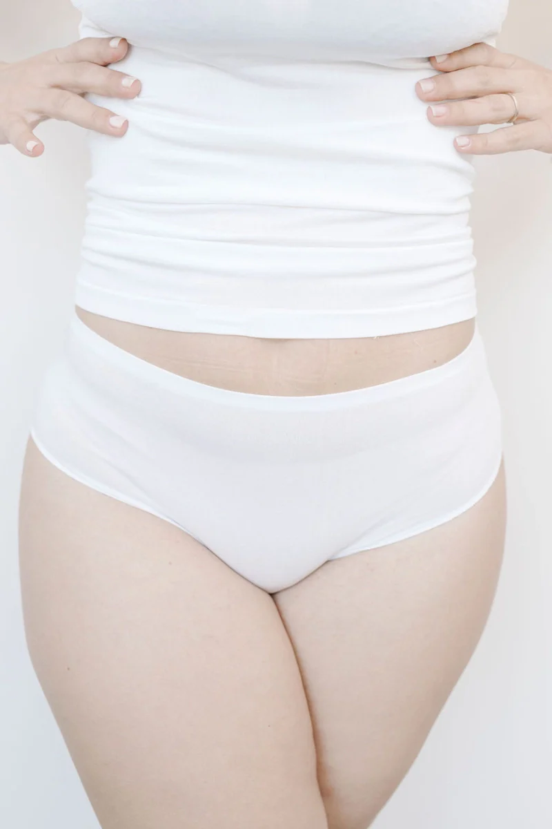 Culotte vita bassa donna in Eucalipto - Image 5