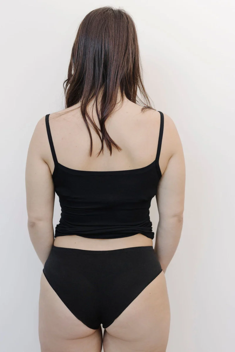 Culotte vita bassa donna in Eucalipto - Image 6