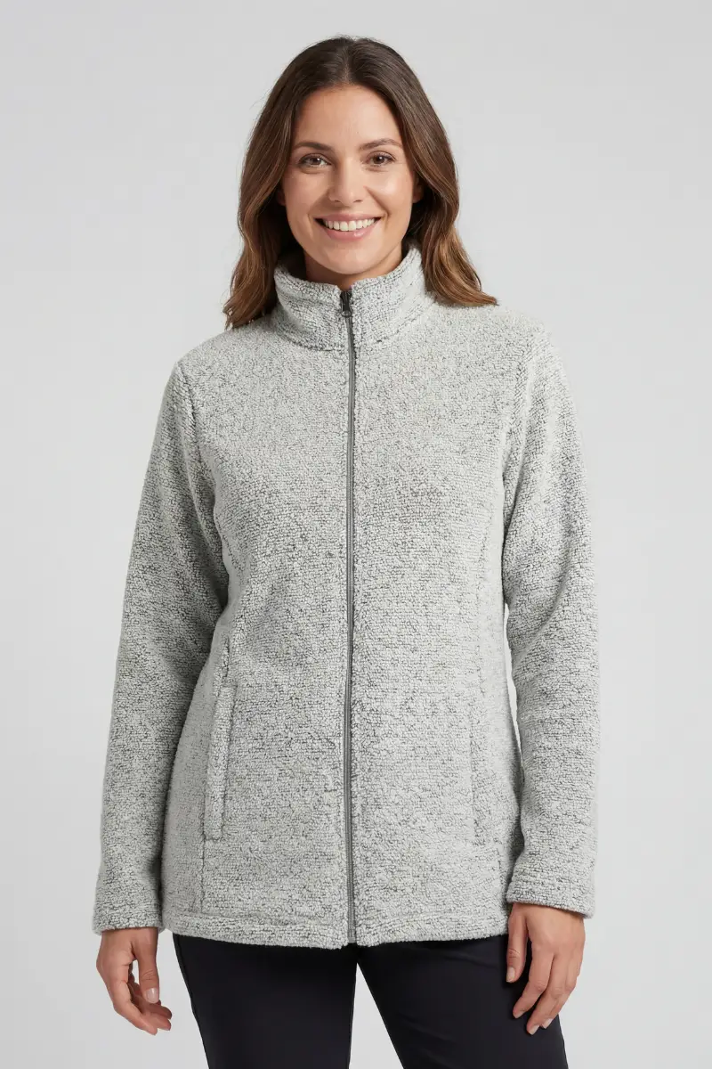 Felpa teddy donna in lana