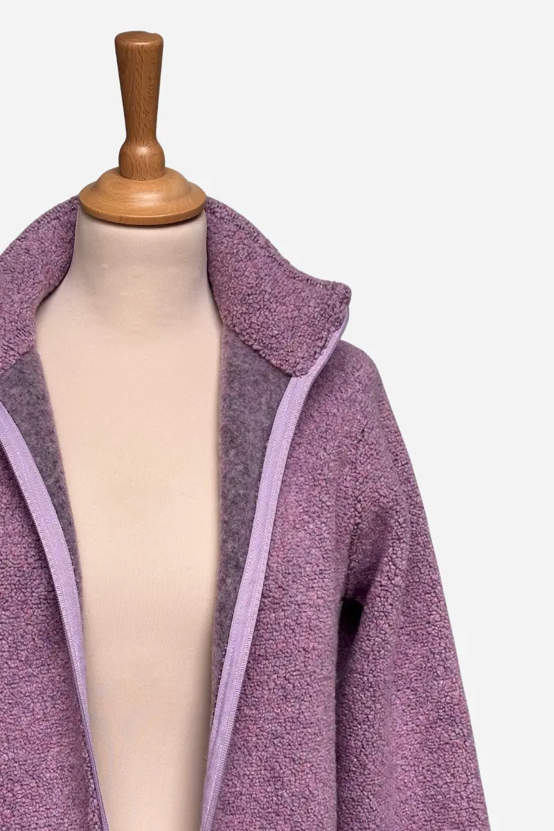 Felpa teddy donna in lana - Image 5