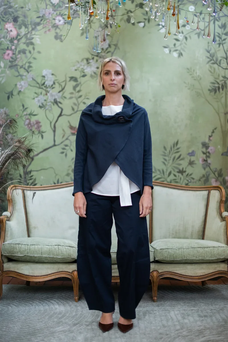 Giacca mezza stagione donna in cotone - Image 2