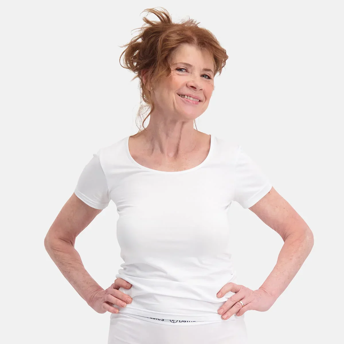 Maglia donna manica corta in bamboo (set 2 pezzi) - Image 3