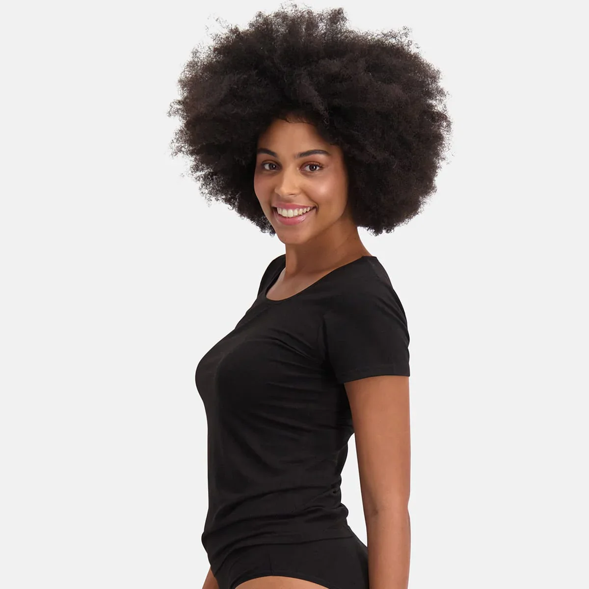 Maglia donna manica corta in bamboo (set 2 pezzi) - Image 4