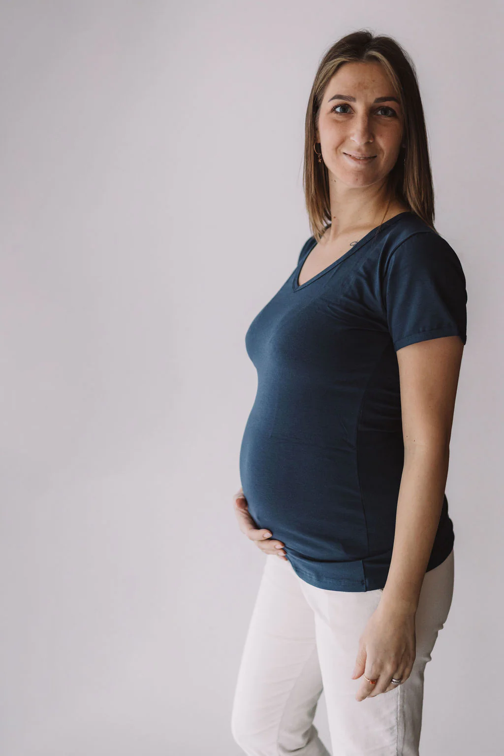 Maglia manica corta 4 in 1 gravidanza e allattamento - Image 10