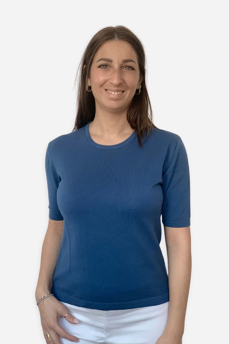 Maglietta donna manica corta in Cotone