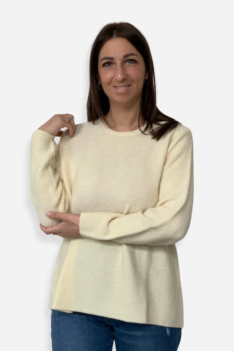 Maglione donna over 100% lana - Image 3