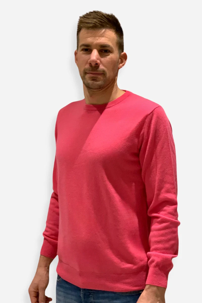 Maglione uomo girocollo in cachemire - Image 2