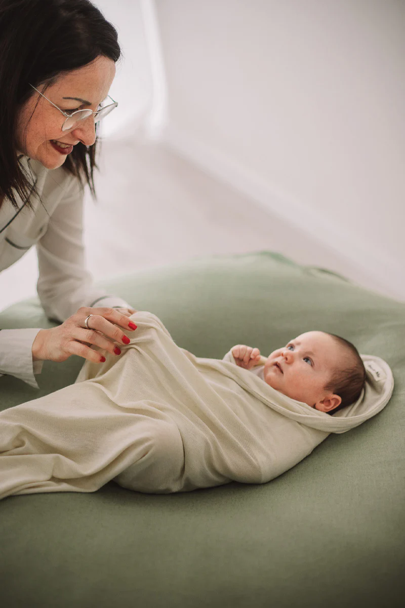 Mussola neonato in cotone e lino - Image 4