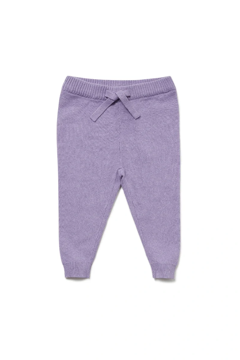 Pantalone neonato in Cotone e Lino Puri Organic - Image 2