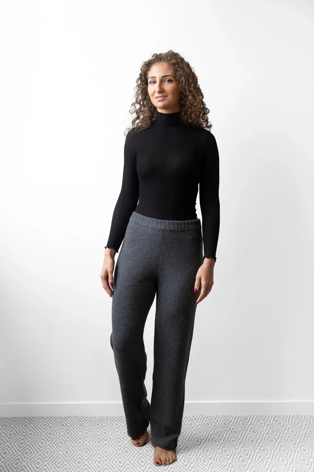Pantaloni donna in lana - Image 5