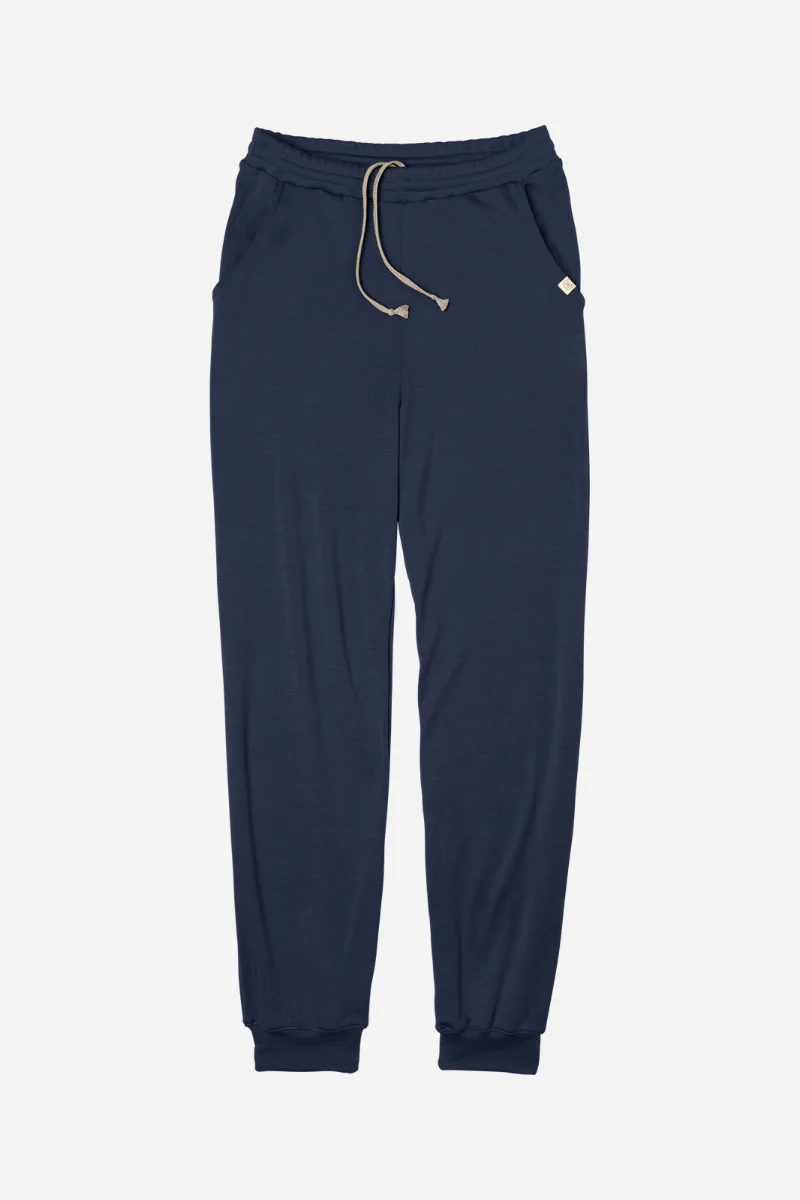 Pantaloni in lana e seta donna con polsino Engel - Image 5
