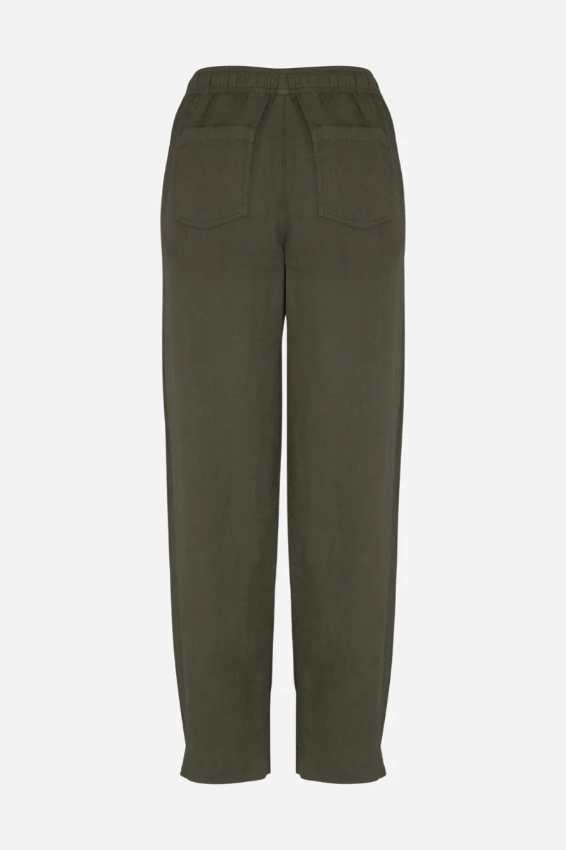 Pantaloni palazzo donna in lino - Image 8