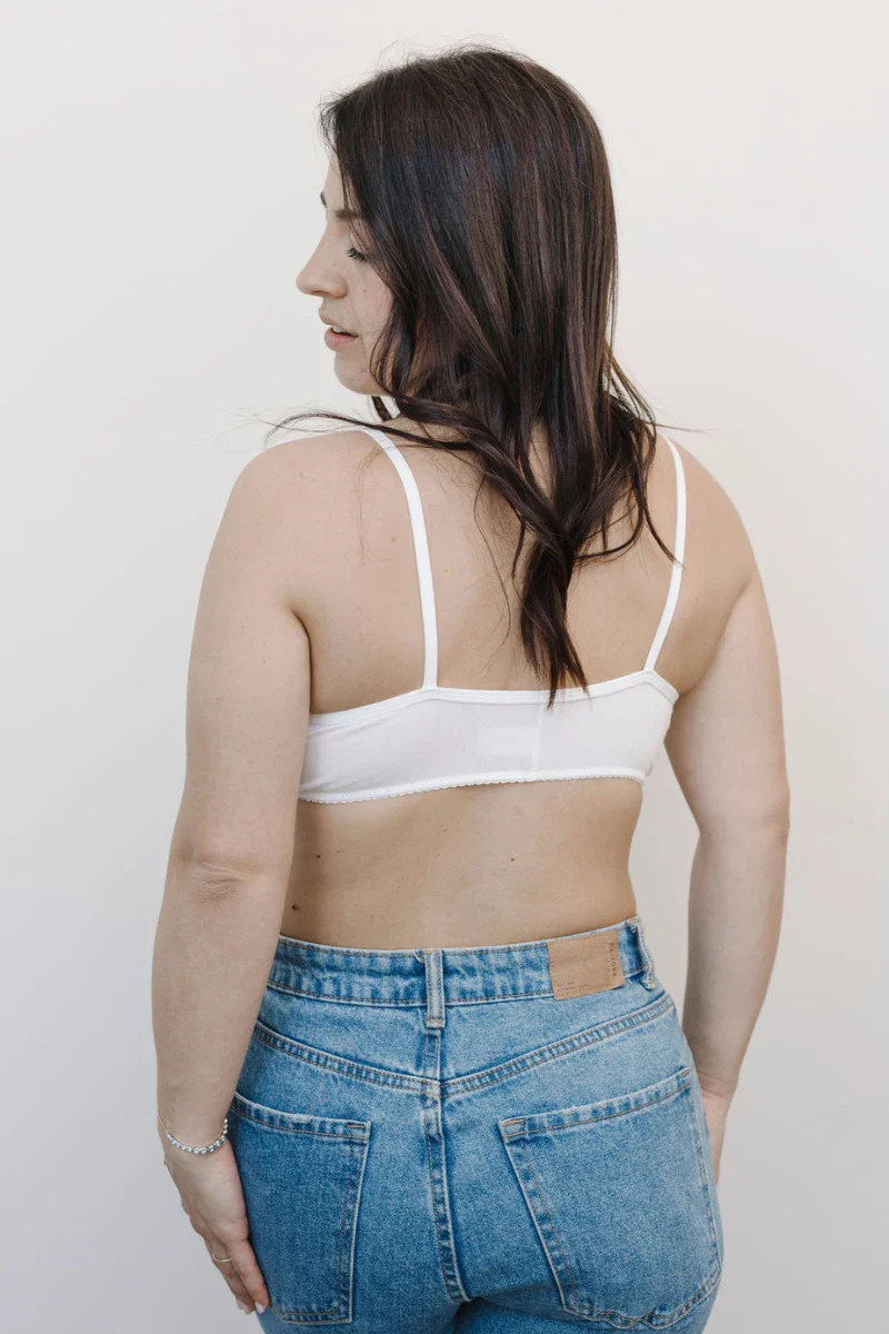 Reggiseno allattamento bralette in cotone e modal - Image 4