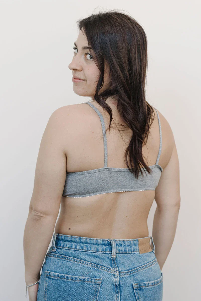 Reggiseno allattamento bralette in cotone e modal - Image 5