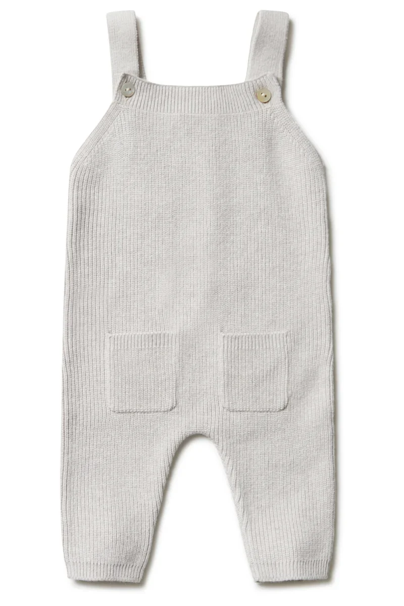Salopette Neonato Cotone e Seta Puri Organic