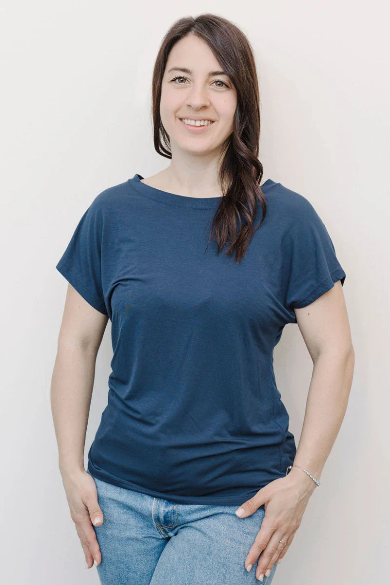 T-shirt donna in Bamboo - Image 2
