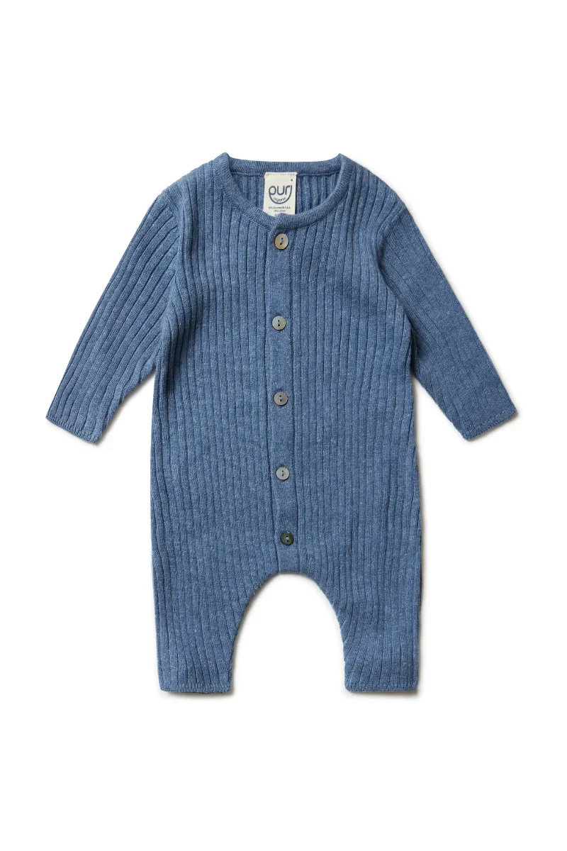 Tutina Neonato Cotone e Lino Puri Organic - Image 3